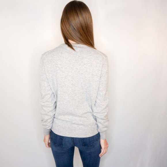 LINGUA FRANCA "The Ripple Effect" Cashmere Sweater - Picture 4 of 6